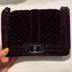 Mini velvet love crossbody Rebecca Minkoff